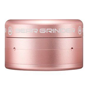 Tobacco / Herb Grinder by Bear Luxury Completely Frictionless Rose Gold NEW